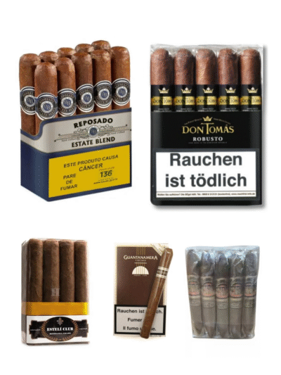 Yeni Başlayanlar İçin En İyi 5 Çeşit Robusto Puro Paketi 45 Adet - Görsel 1
