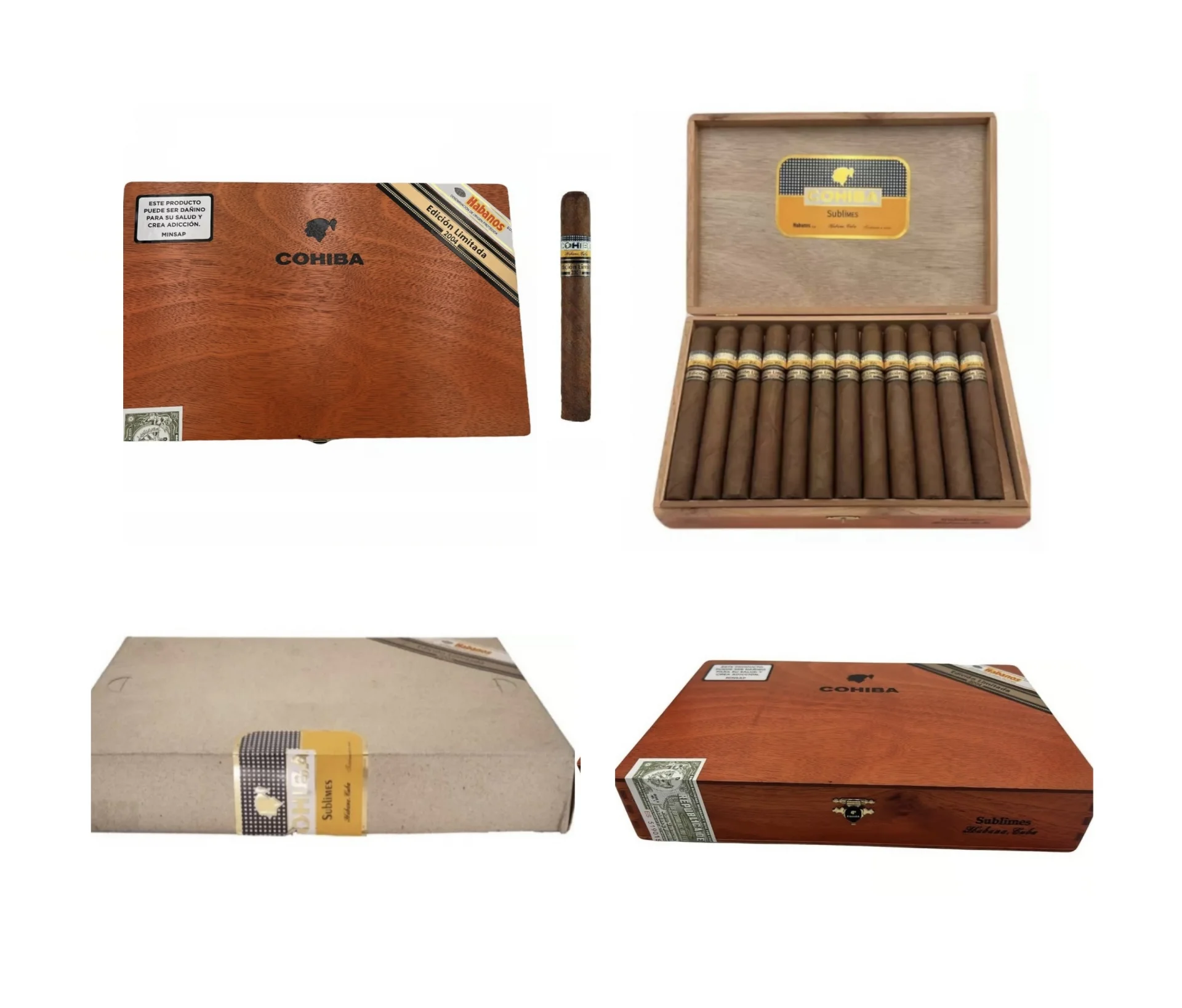 cohiba-sublimes-edicion-limitada-2004-25-li-89927056-sw2637sh2250 İş Dünyasının En Prestijli Hediyesi: Cohiba Sublimes 2004 Limited E. Puro (25'li Kutu) - Görsel 2