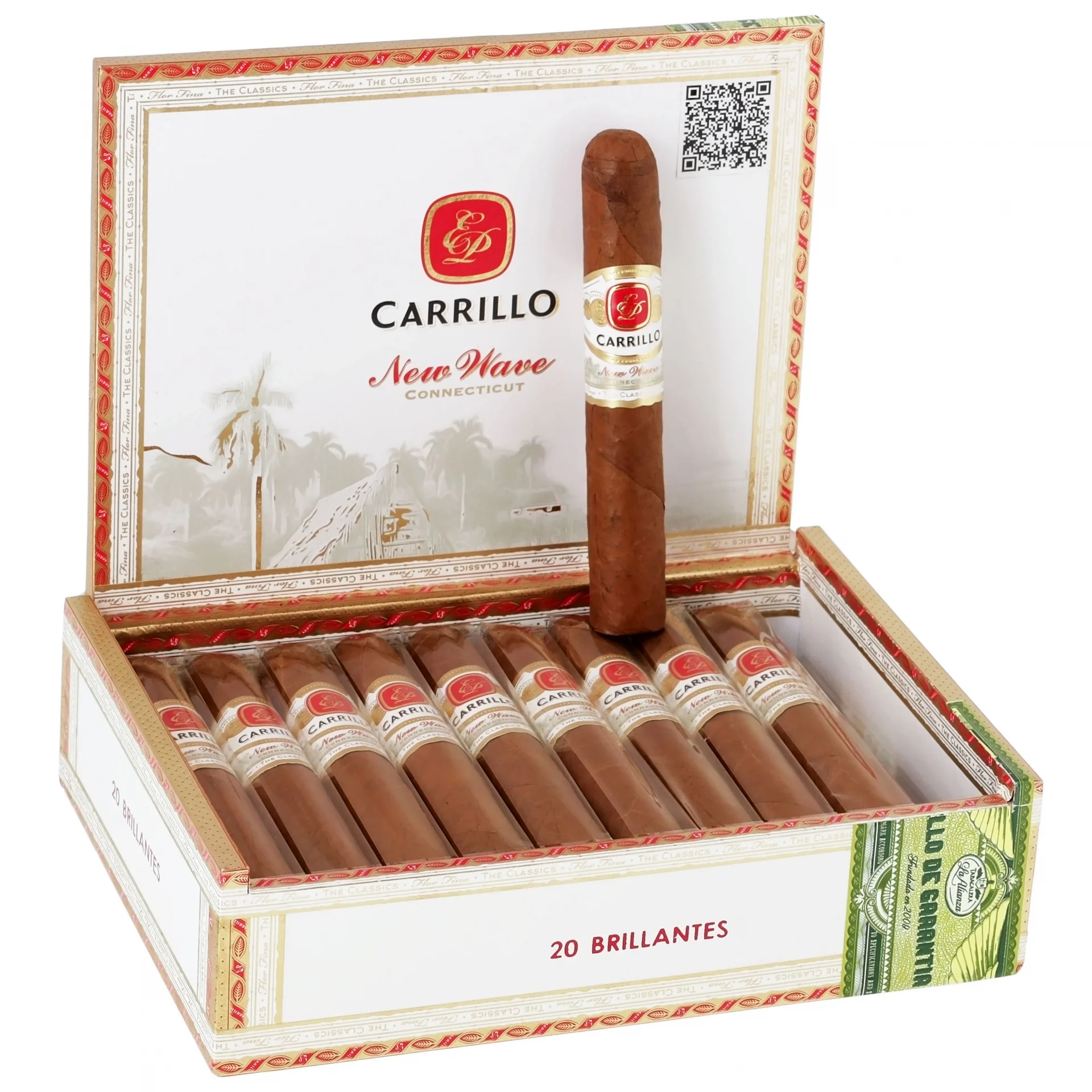 ep-carrillo-new-wave-cigars-20-li-brillantes-puro-50352665-sw3974sh3974 E.p. Carrillo New Wave Cigars 20'li Brillantes Puro - Görsel 1