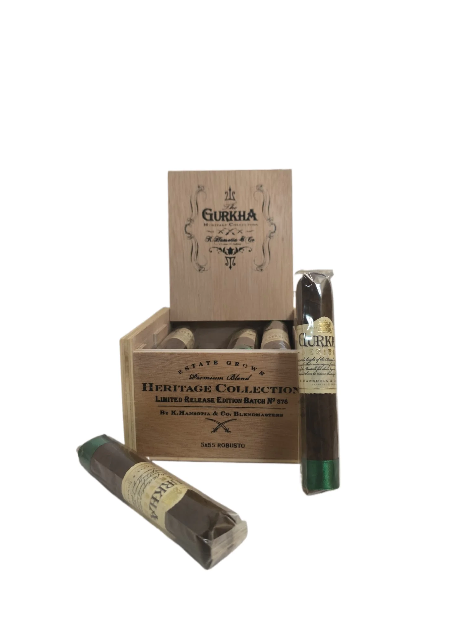 gurkha-heritage-robusto-24-lu-limited-edition-85417541-sw1530sh2040 Gurkha Heritage Robusto 15'li (limited Edition) - Görsel 2