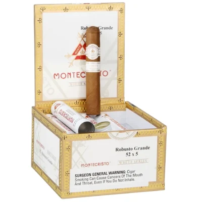 Montecristo White Series Robusto Grande 15’li - Orijinal Gurme Puro Deneyimi