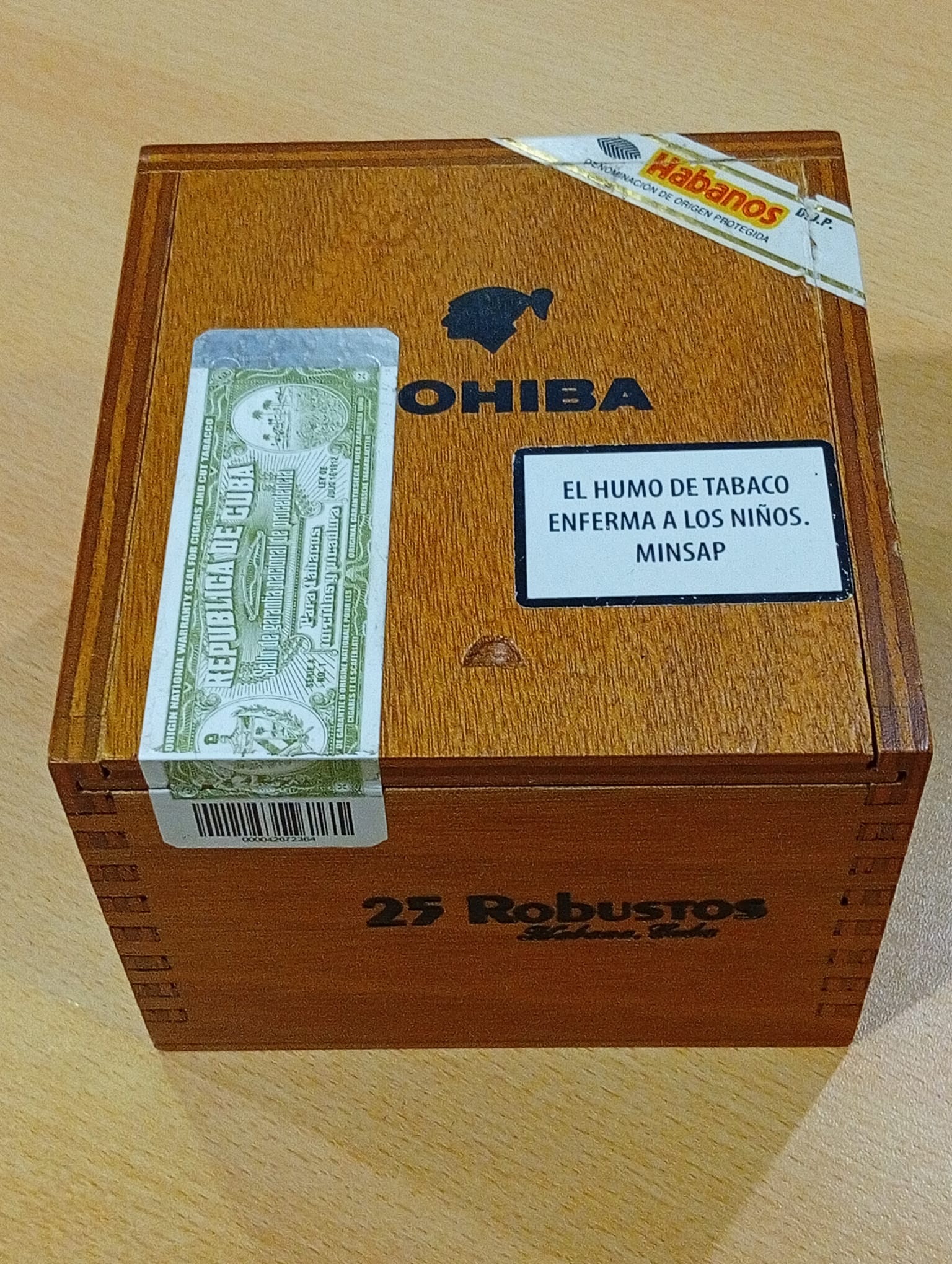 WhatsApp Image 2026-05-02 at 21.22.04 Cohiba Robustos (25'li Kutu) - Görsel 1