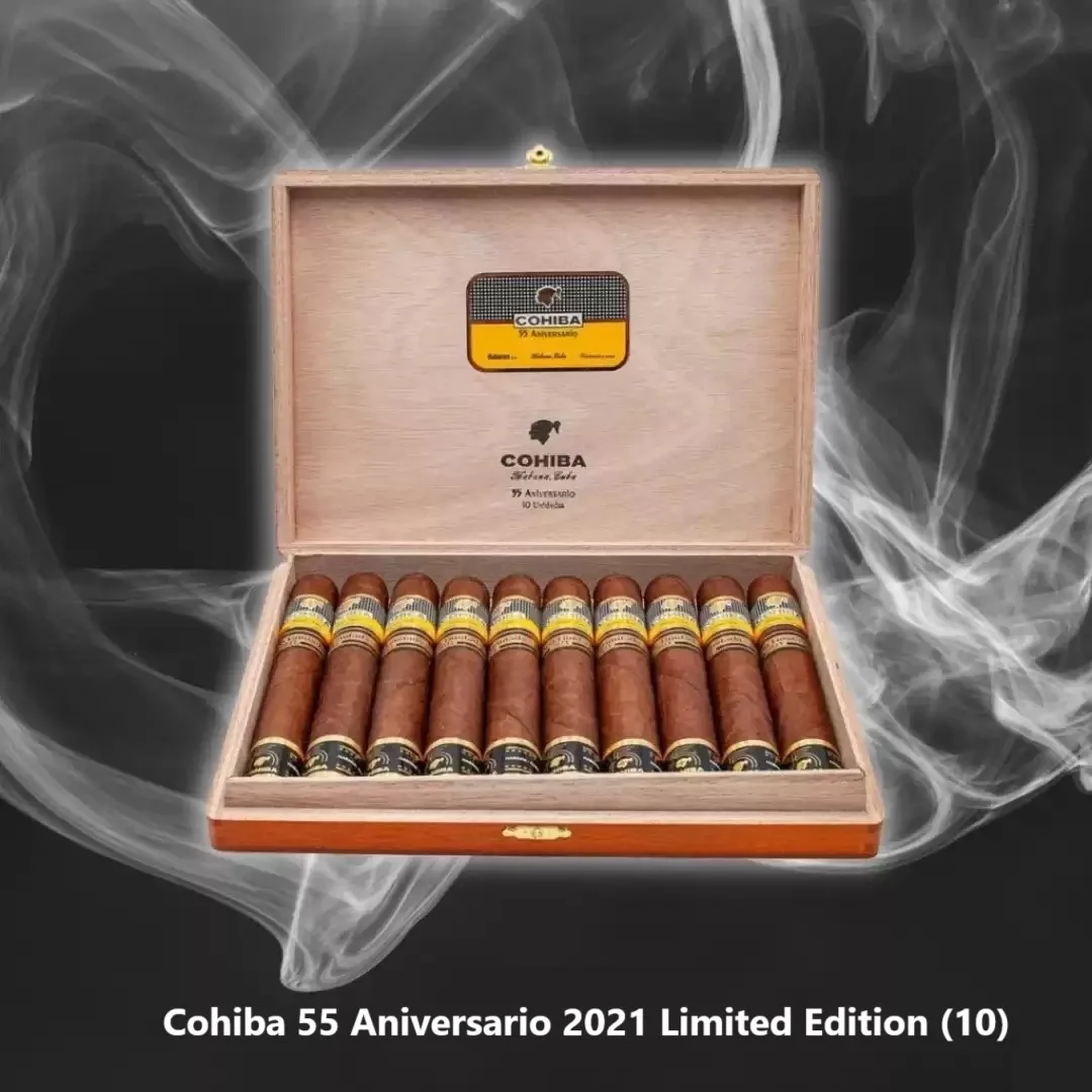 Cohiba 55 Aniversario Edición Limitada 2021 - 10'lu Puro - Puro