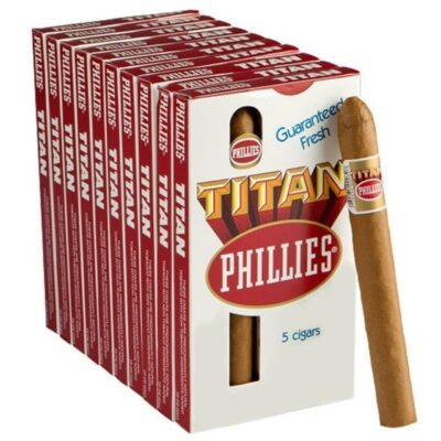 Phillies Titan Kalın Puro 100’lü Karton (10*5) - Orijinal Gurme Puro Deneyimi