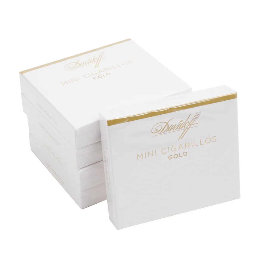 Davidoff_Gold_Mini_Cigarillos-100880 davidoff mini cigarillos gold 100'lü Karton - Görsel 1