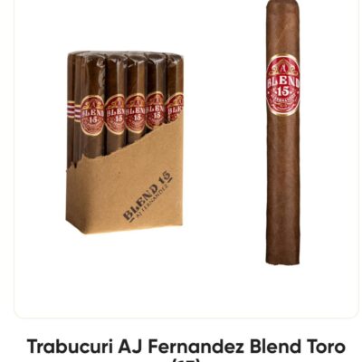 Premium AJ Fernandez Blend Toro 15’li Puro – Gurme Tavsiyesi Satın Al - Puro Gurmesi Güvencesiyle