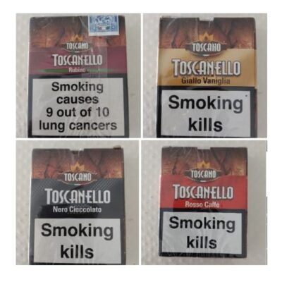 Toscanello Özel 4'lü Degüstasyon (Tadım) Seti - 4 Paket (20 Adet)