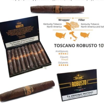 Premium toscano robusto 10’lu puro en uygun fiyat Satın Al - Puro Gurmesi Güvencesiyle
