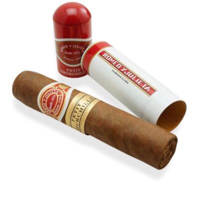 Premium Romeo y Julieta Petit Churchill 3’lü Tüp Puro | Küba Puro Satın Al - Puro Gurmesi Güvencesiyle