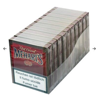 Orijinal Agio Meharis Red Orient Sigarillo 1 Karton (200 Adet)
