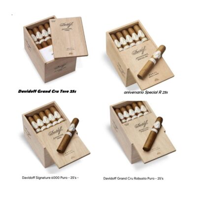 Davidoff Dörtlü Prestij Koleksiyonu – Grand Cru, Signature & Aniversario Özel Seti